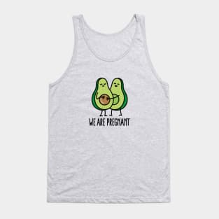 We are pregnant - Avocado Tank Top